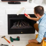 Repairing Fireplace Brick
