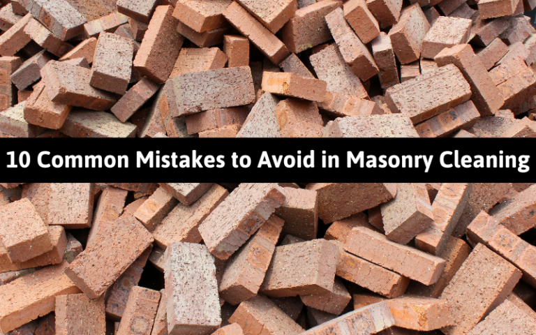 Masonry Cleaning
